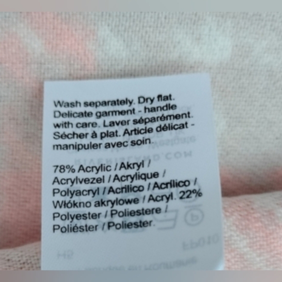 River Island Orange and Cream Plaid Pencil Skirt Size 10 - Picture 6 of 6